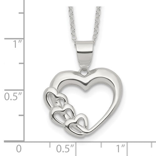 Sterling Silver Heart Necklace