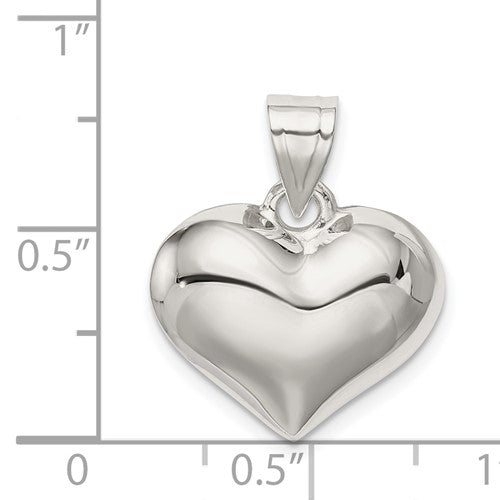 Sterling Silver Heart Charm Pendant