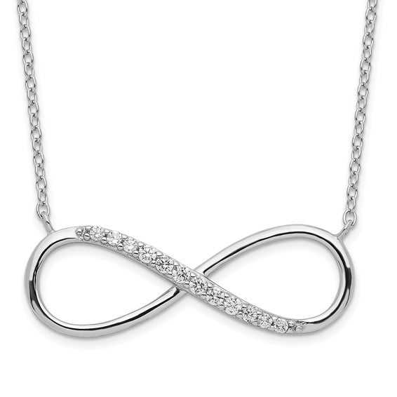 Sterling Silver Infinity Necklace